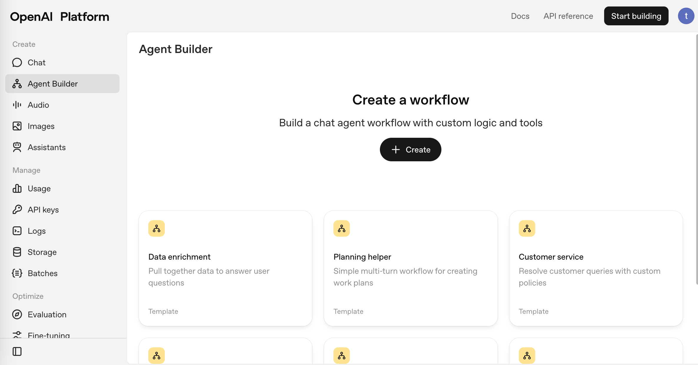 Agent Builder